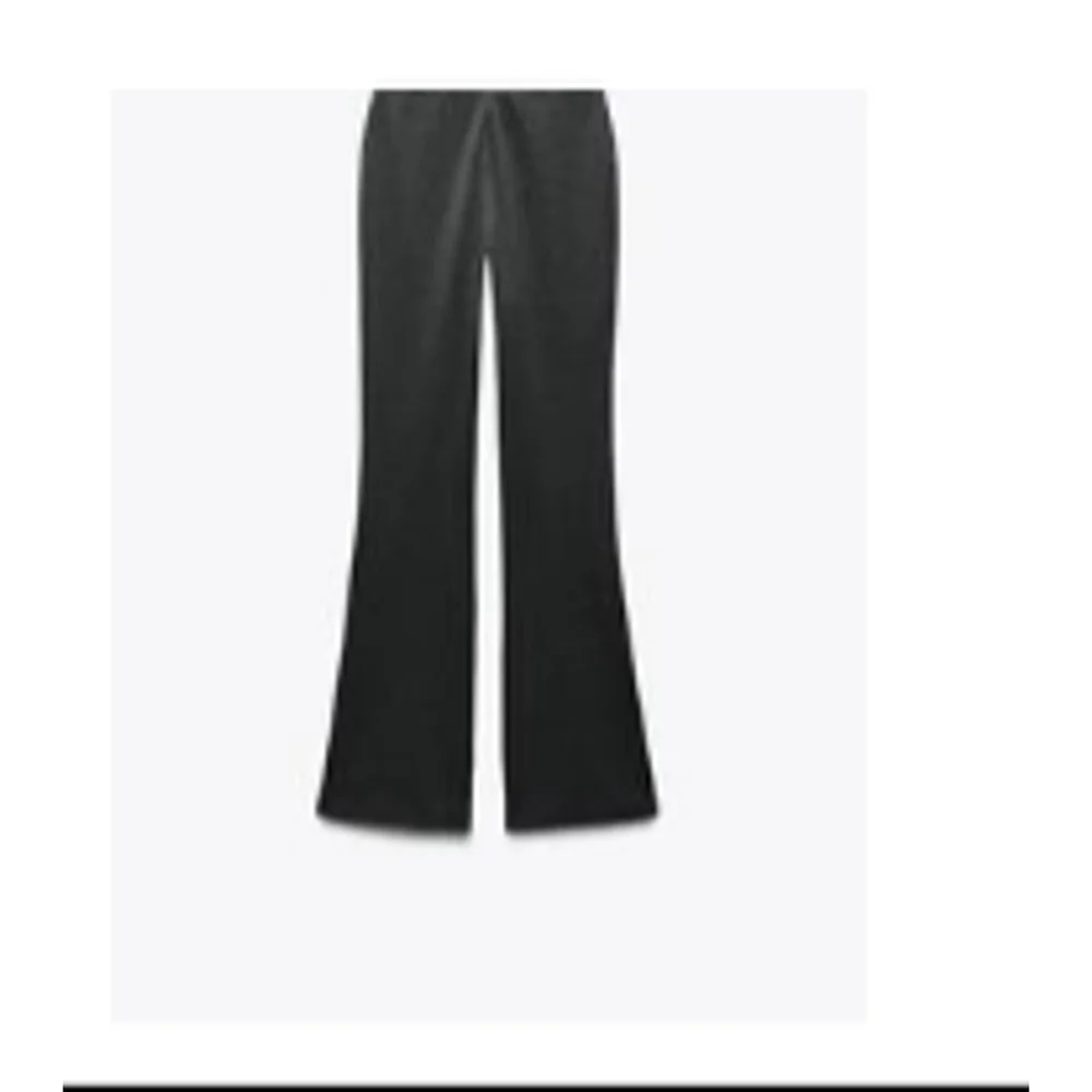 Zara Interlock Flare Pants size M